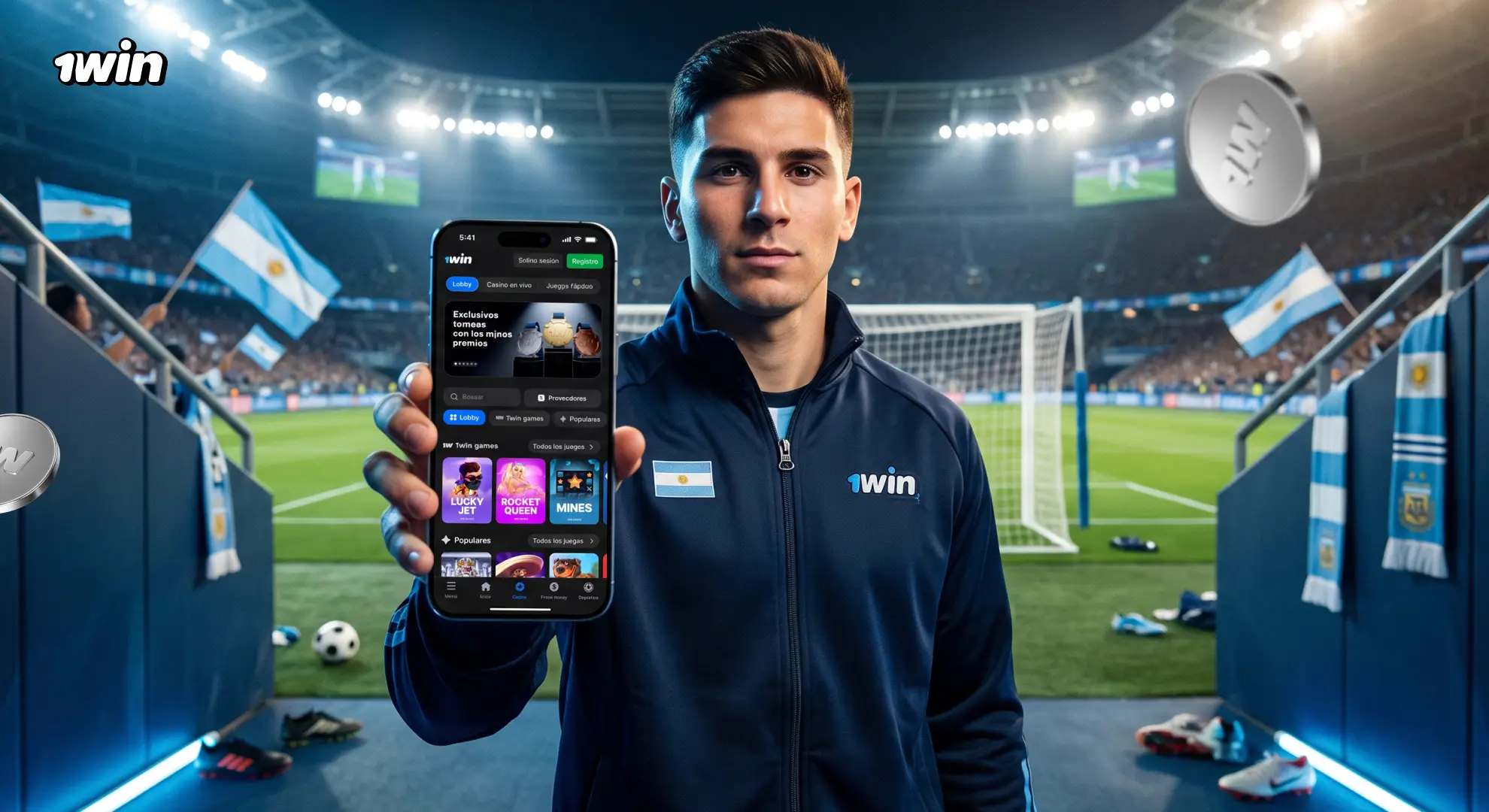 Apuestas en vivo en 1win Argentina