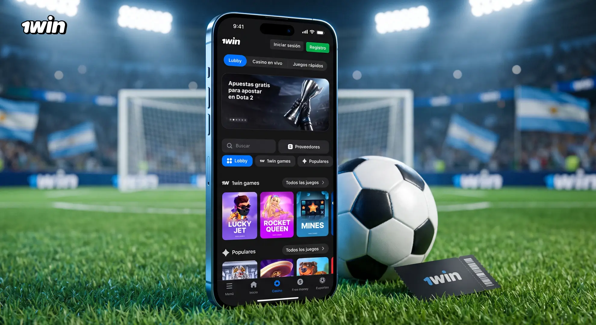 App de 1win para apuestas deportivas